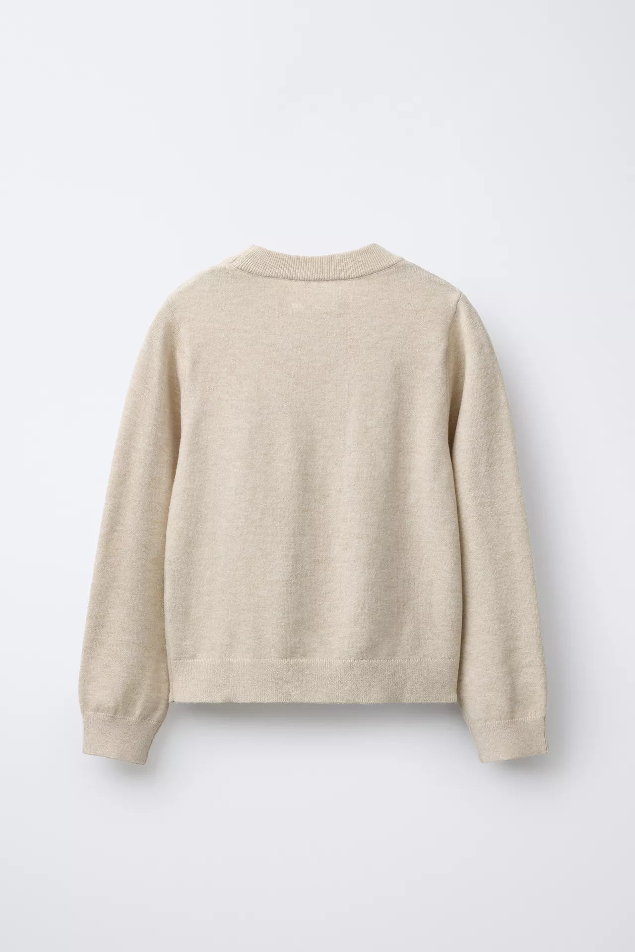 BASIC KNIT JUMPER - BEIGE