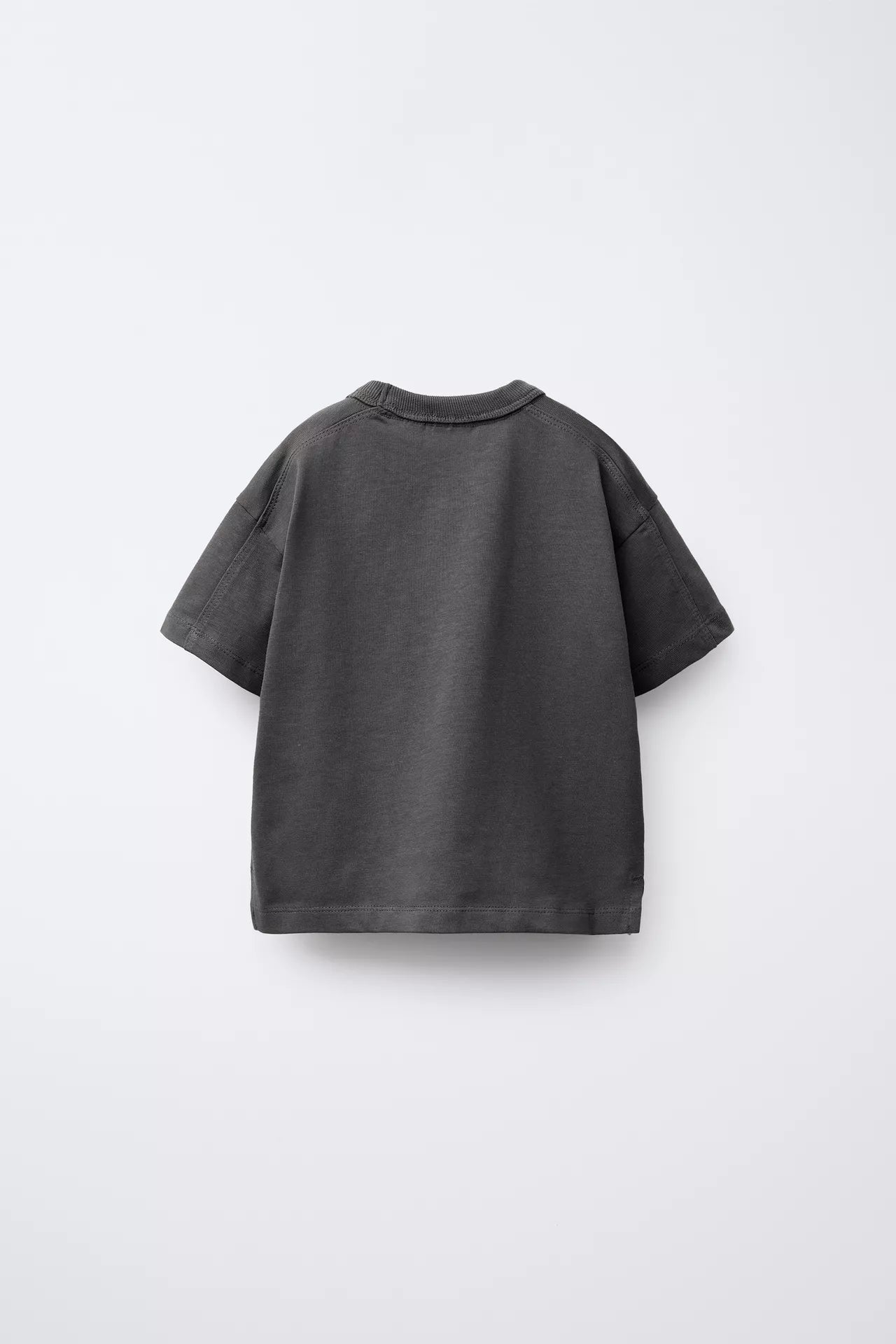 BASIC HEAVYWEIGHT T SHIRT - CHARCOAL