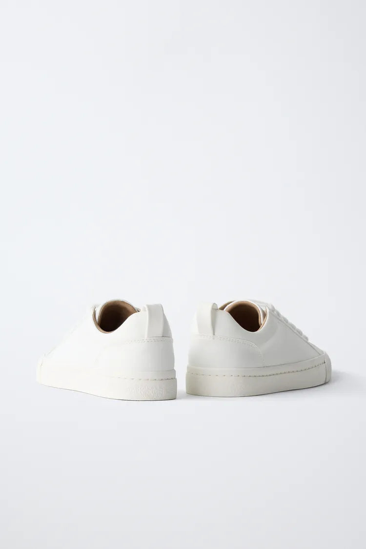 SMART LEATHER TRAINER - WHITE