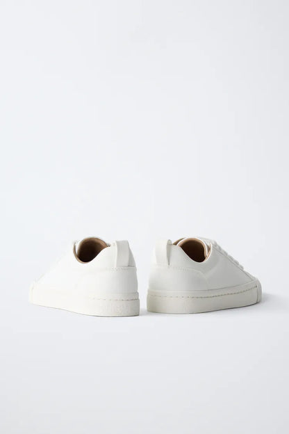 SMART LEATHER TRAINER - WHITE