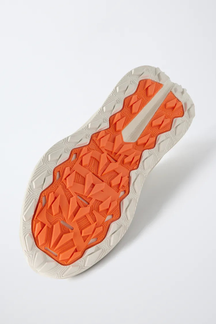 RUNNER TRAINER - OFF WHITE / ORANGE
