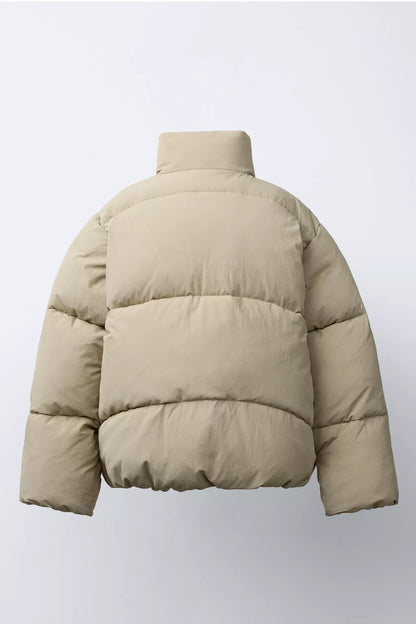 PUFFER JACKET - BEIGE