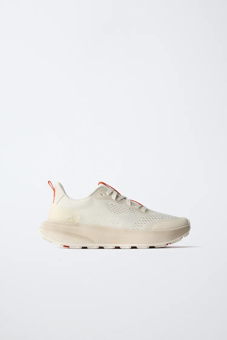 RUNNER TRAINER - OFF WHITE / ORANGE