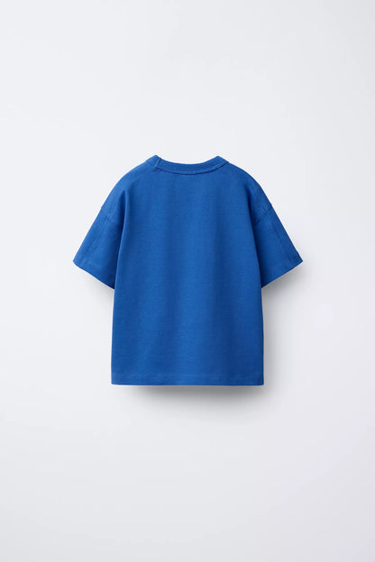 BASIC HEAVYWEIGHT T SHIRT - ROYAL BLUE