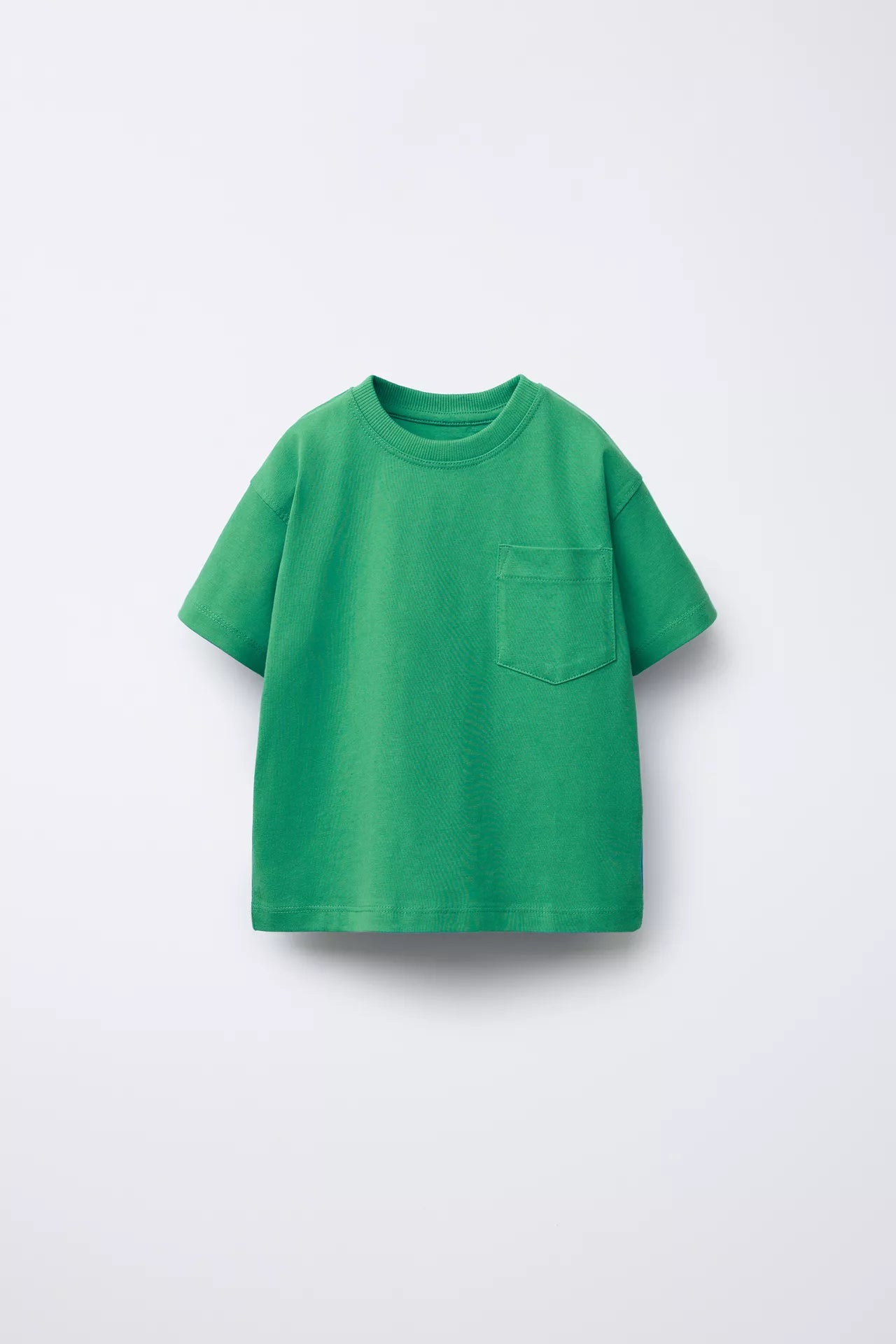 BASIC POCKET LOOK T SHIRT - GREEN