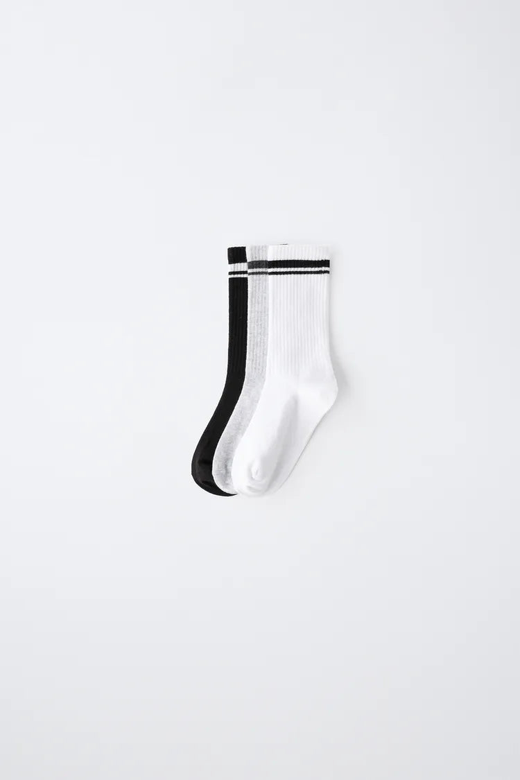 JERSEY SOCK - (3 PACK)