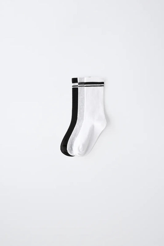 JERSEY SOCK - (3 PACK)