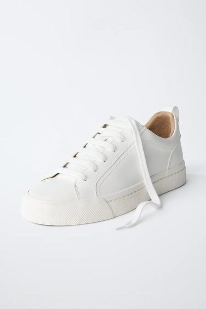 SMART LEATHER TRAINER - WHITE