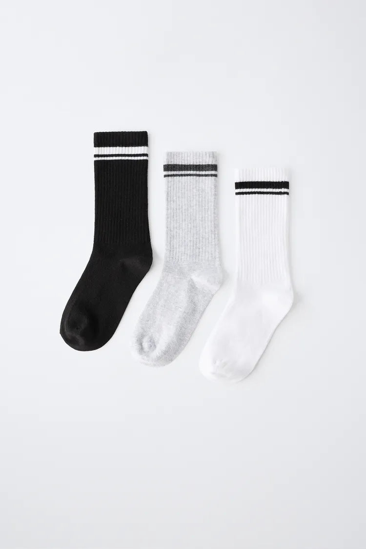 JERSEY SOCK - (3 PACK)