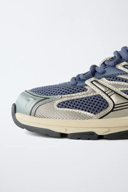 MESH PANEL RUNAWAY TRAINER - NAVY
