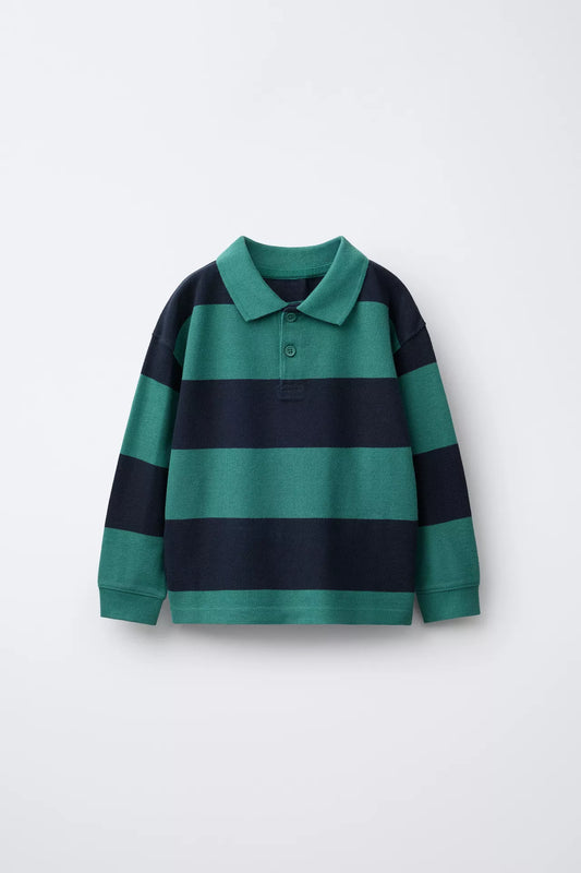 STRIPED POLO - MULTI