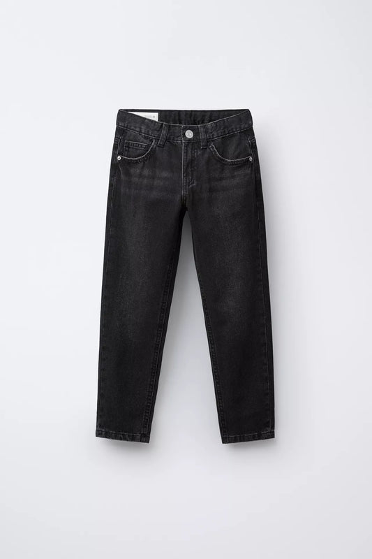 SLIM FIT JEANS - BLACK