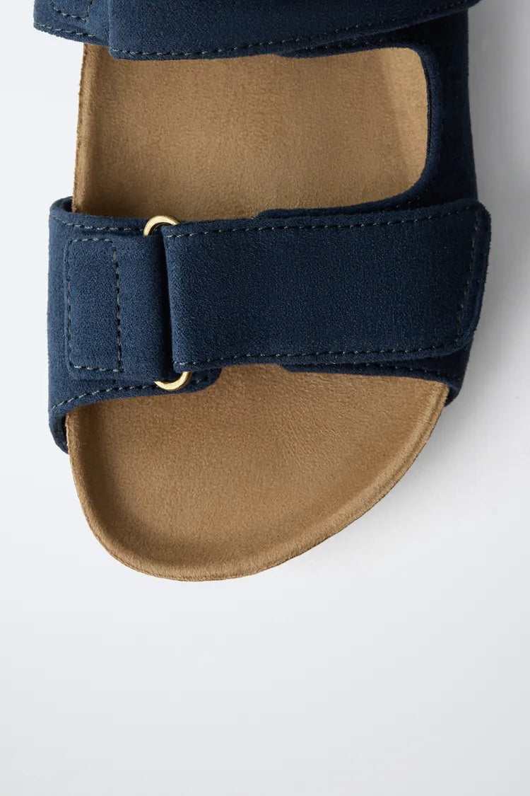 CROSSOVER SANDALS - NAVY
