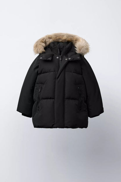 PUFFER JACKET - BLACK