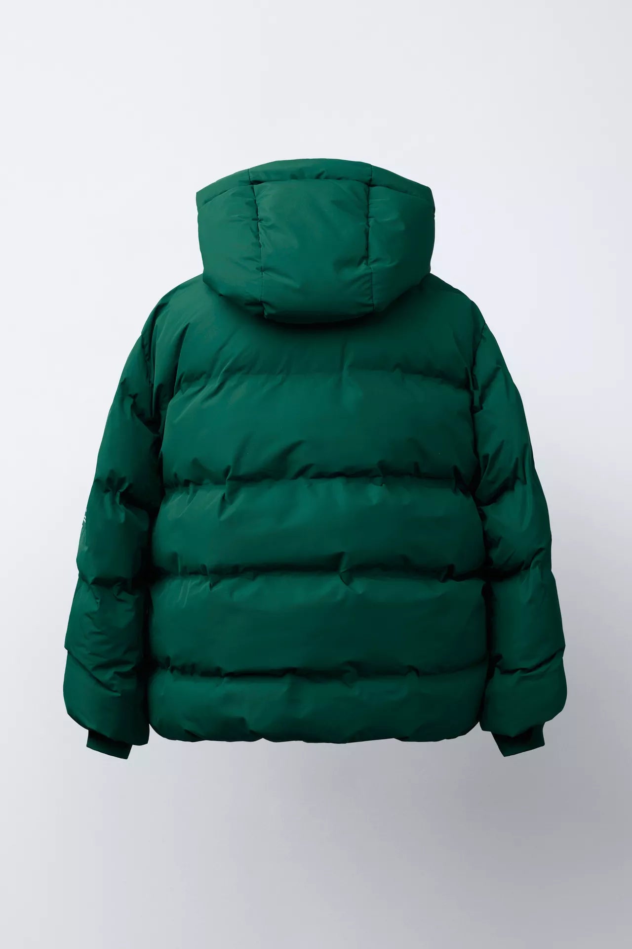 ESSENTIAL PUFFER COAT - FOREST GREEN
